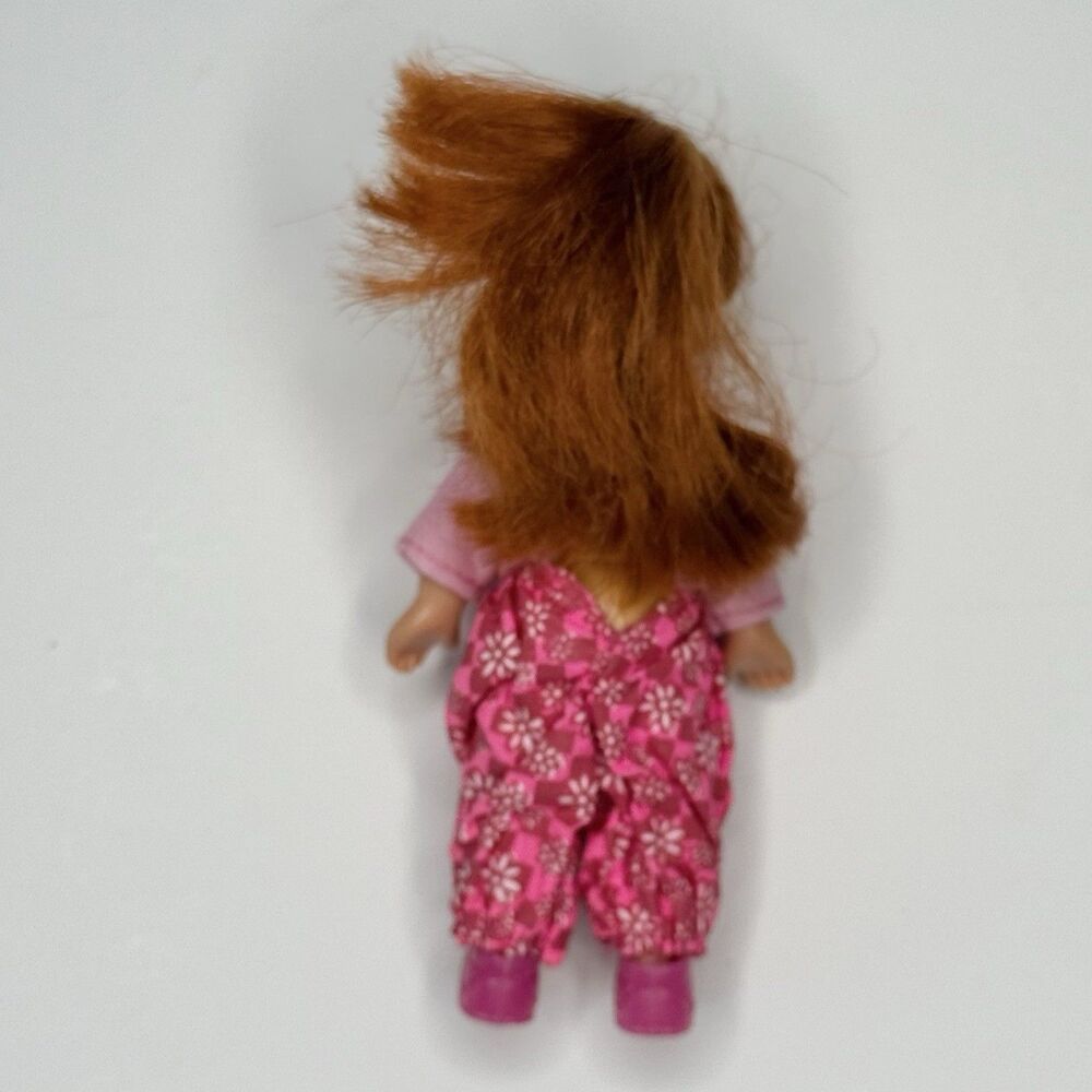 Kid Kore 5" Doll Red Hair Blue Eyes 1995 - Look Alike Barbie Kelly Doll Posable - Picture 3 of 11